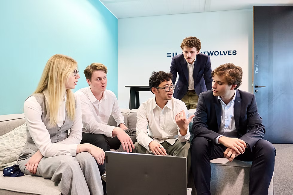 The BrightWolves team in conversation